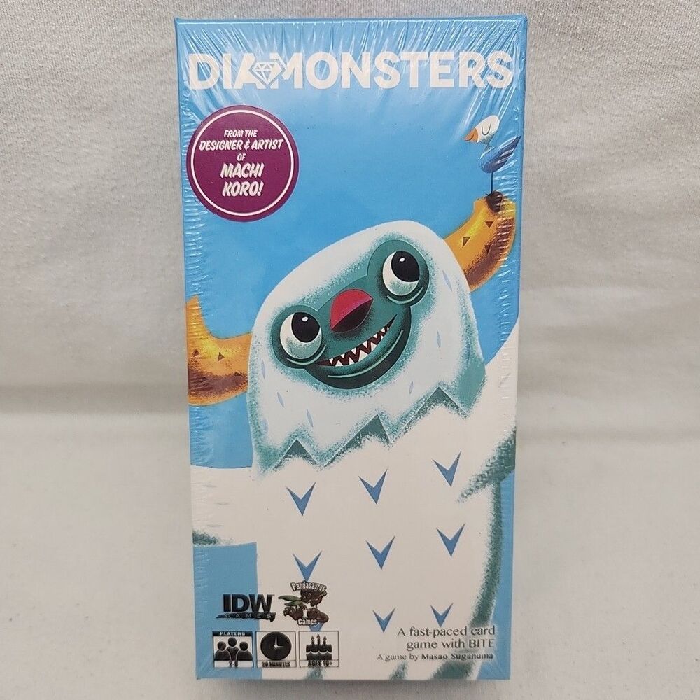 Game DIAMONSTERS Card Fast Paced Monster Collecting 2015 Diamond IDW Games NEW